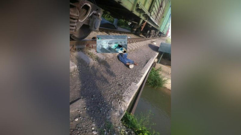 Изрображение 'В АНДИЖАНСКОЙ ОБЛАСТИ ПОЕЗД СБИЛ СИДЯЩЕГО НА РЕЛЬСАХ ПОДРОСТКА'