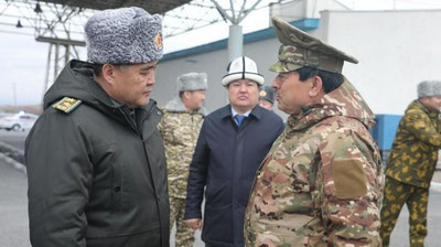 'Qirg`iziston va Tojikiston umumiy chegaraning 90 foizi bo`yicha kelishib oldi'ning rasmi