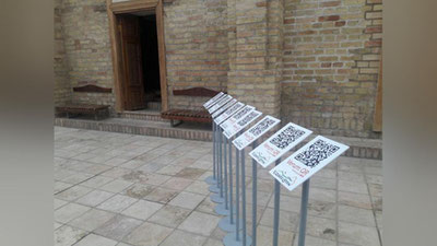 Изрображение 'ОБЪЕКТЫ ТУРИНДУСТРИИ САМАРКАНДА И ШАХРИСАБЗА ОСНАСТИЛИ QR-КОДАМИ (ФОТО)'