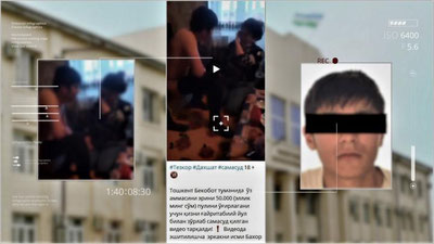 'Bekobodda 22 yoshli qizni g‘ayritabiiy yo‘l bilan zo‘rlab, samosud qilgan yigit qo‘lga olindi'ning rasmi