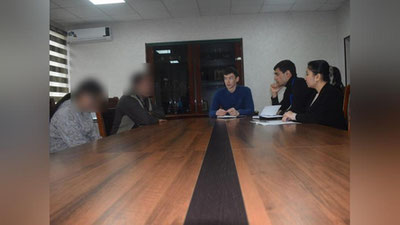 Изрображение 'Сотрудники Центра социально-правовой помощи ГУВД Ташкента вернули девочку в семью'
