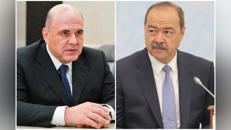 'Abdulla Aripov va Mixail Mishustin telefon orqali koronavirus infeksiyasi bilan bog`liq vaziyat muhokama qilishdi'ning rasmi