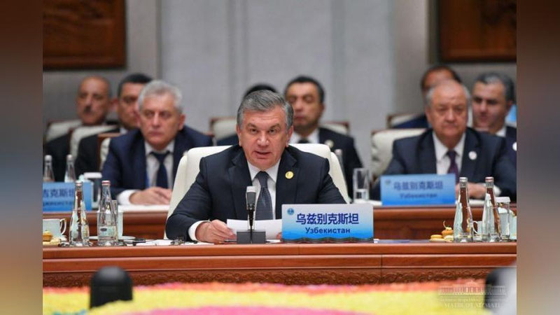 Изрображение 'ВИДЕО: ВЫСТУПЛЕНИЕ ПРЕЗИДЕНТА УЗБЕКИСТАНА НА ЗАСЕДАНИИ ШОС'