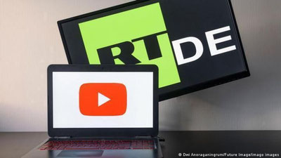 'Россия давлат ОАВлари YouTube платформасидан даромад олишдан маҳрум қилинди'ning rasmi