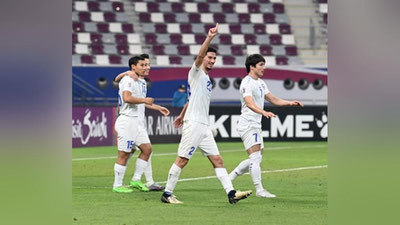 Изрображение 'Олимпийская сборная Узбекистана вышла в полуфинал Кубка Азии'