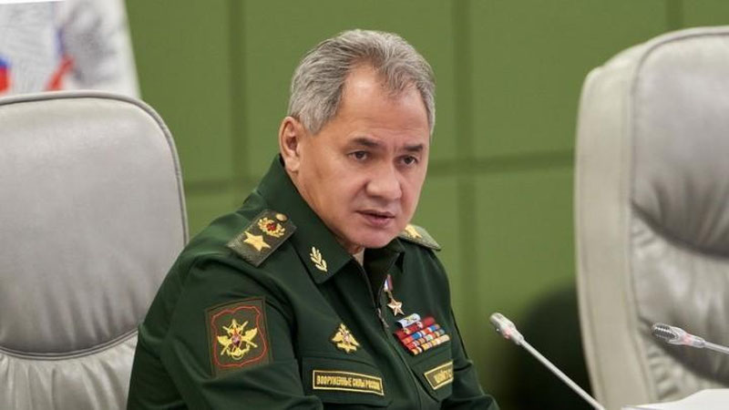 'Россия Қуролли Кучлари мақсадлар тўлиқ амалга ошмагунча махсус ҳарбий операцияни давом эттиради — Шойгу'ning rasmi