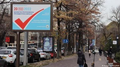 'Bugun Qozog`istonda navbatdan tashqari prezidentlik saylovlari bo`lib o`tadi'ning rasmi
