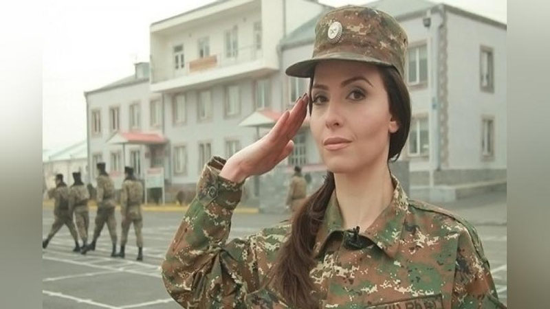 'Armanistonda ayollarning ham harbiy xizmatga chaqirilishi kutilmoqda'ning rasmi