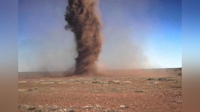 'Rossiyada qumli quyun ko`tarilgani kuzatildi (Video) 'ning rasmi