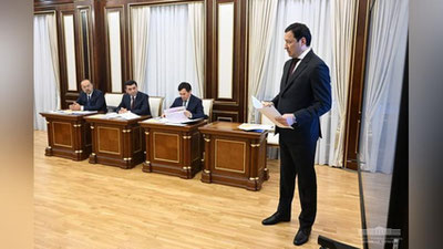 Изрображение 'Президент рассмотрел меры по строительству железной дороги «Китай – Кыргызстан – Узбекистан»'