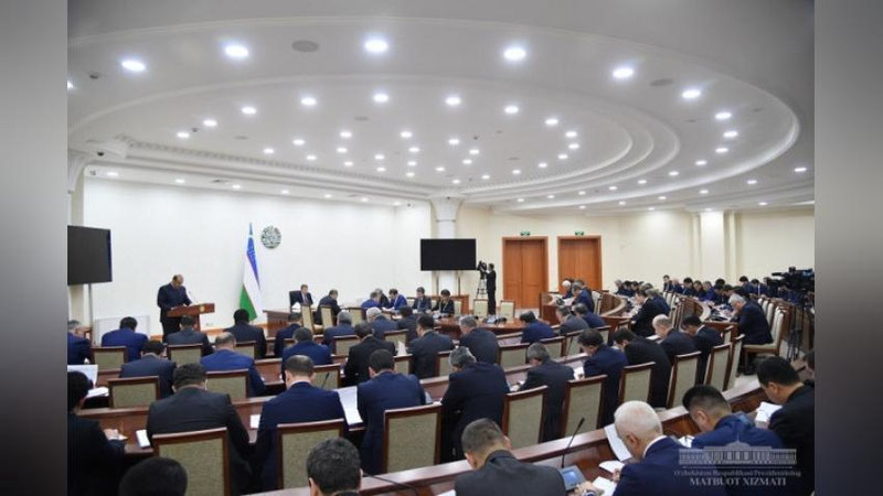 'ShAVKAT MIRZIYoEV: HAR BIR TIZIMDAGI O`ZGARIShLARNI JOYLARDA ODAMLAR SEZIShI KERAK'ning rasmi