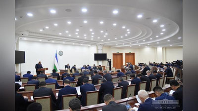 'ShAVKAT MIRZIYoEV: HAR BIR TIZIMDAGI O`ZGARIShLARNI JOYLARDA ODAMLAR SEZIShI KERAK'ning rasmi