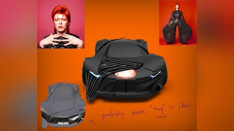 'Parijda noodatiy konsept-kar taqdim etildi 'ning rasmi