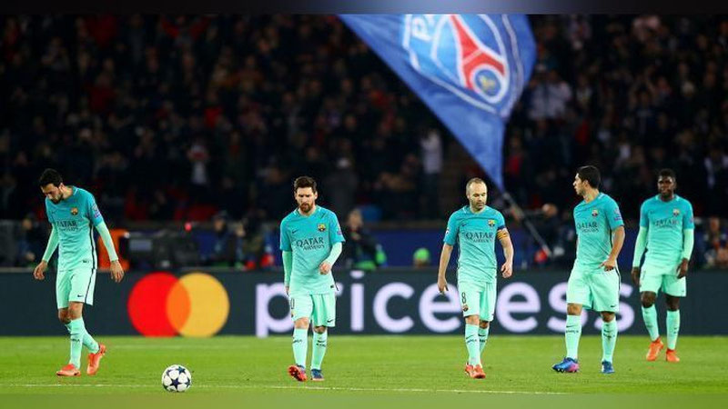 'EChL. “Barselona” Parijda sharmanda bo`ldi'ning rasmi