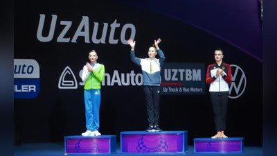 'Ўзбекистонлик гимнастикачилар Жаҳон кубогида умумжамоа ҳисобида биринчи бўлишди'ning rasmi