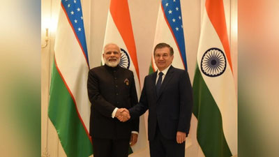 Изрображение 'ПРЕЗИДЕНТ УЗБЕКИСТАНА ВСТРЕТИЛСЯ С ПРЕМЬЕР-МИНИСТРОМ ИНДИИ'