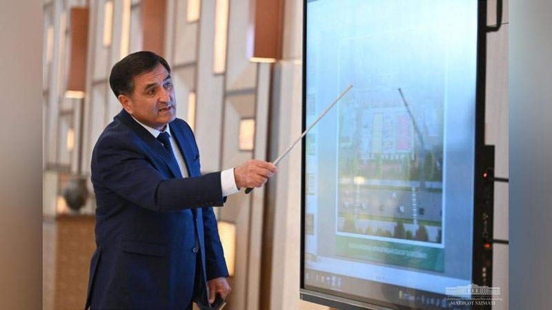 Изрображение 'Презентован доработанный проект махаллинских центров со стадионом, баней и библиотекой'