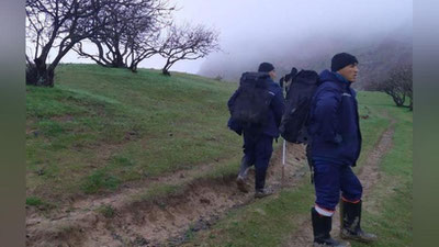 'Surxondaryoda tog`da yo`qolib qolgan aka-uka ikki kundan so`ng topildi'ning rasmi