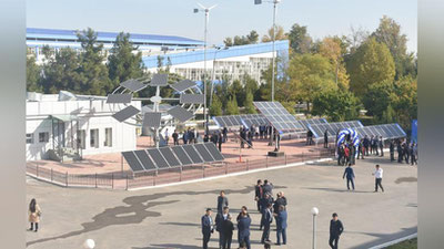 'Texnika universitetida 40 ta quyosh panellari o`rnatildi'ning rasmi