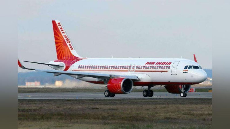 'Air India самолёти Ўзбекистон ҳаво ҳудудидан қайтиб кетди'ning rasmi
