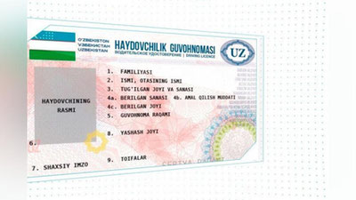 'Тошкентда “права” алмаштириш учун “Сўнгги мижозгача” иш режими жорий этилган'ning rasmi