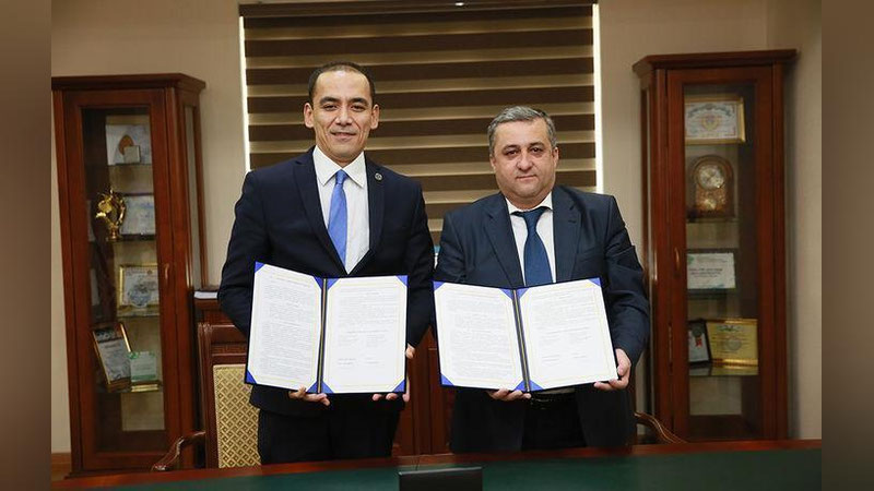 'Тошкент шаҳридаги ИНҲА университети ва «Ўзбекистон почтаси» АЖ ёш ихтирочиларни рағбатлантиради'ning rasmi