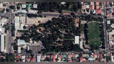 Изрображение 'Клиника на месте парка "Гульшан": что будет с деревьями?'