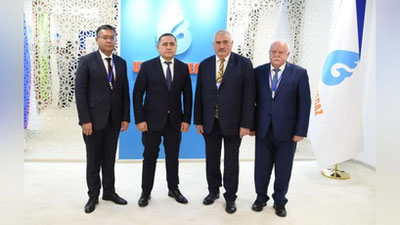 Изрображение 'Глава "Узбекнефтегаза" провел встречу с ректором РГУ нефти и газа имени Губкина'