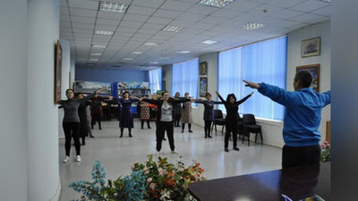 '"Taning sog`lom – yorug` olam" sport tadbiri tashkil etildi 'ning rasmi