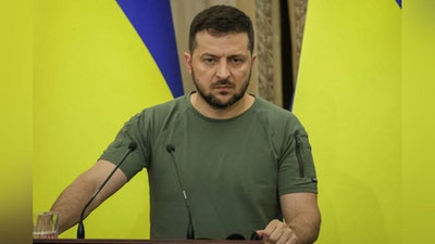 'Zelenskiy mojaro boshlanishining o`zidayoq hokimiyatdan ketishga tayyor bo`lgan'ning rasmi