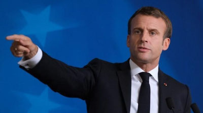 'Makron Fransiyani urushga tayyorlashga qaror qildi'ning rasmi