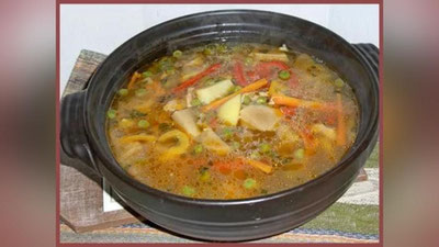 Изрображение 'РЕЦЕПТ ДНЯ: СУП ИЗ ВЕШЕНОК С ГОРОШКОМ'