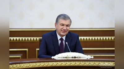 'O`zbekiston Prezidenti Buyuk Britaniya tashqi ishlar vazirining o`rinbosarini qabul qildi'ning rasmi