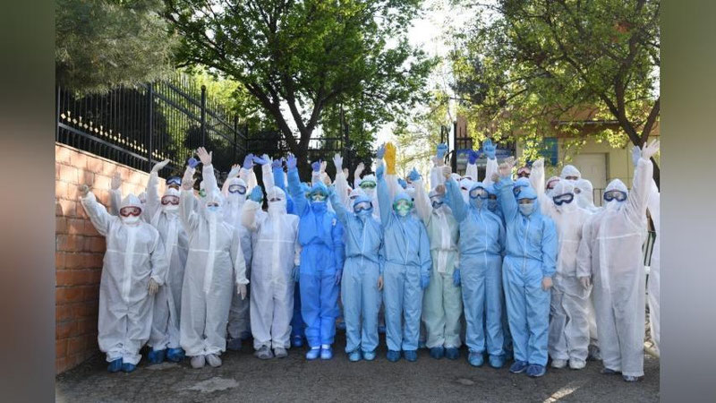 'Бугун Ўзбекистонда коронавирусдан соғайганлар бўйича рекорд кўрсаткич қайд этилди'ning rasmi