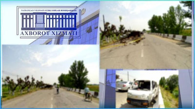 'Norinda sodir bo`lgan YTH sabab 2 kishi vafot etdi. Omon qolgan 3 kishining ahvoli og`ir'ning rasmi