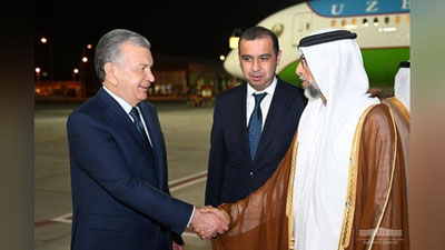 Изрображение 'Шавкат Мирзиёев 30 ноября прибыл в Дубай с рабочим визитом'