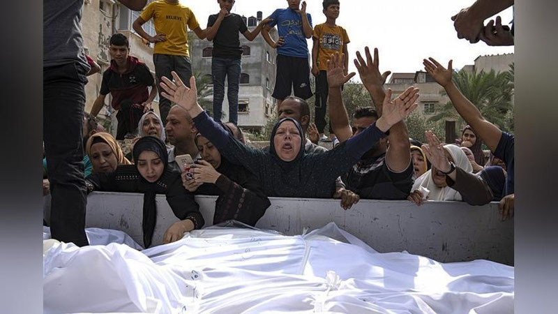 'Исроилнинг Ғазога ҳужуми қурбонлари сони 7028 нафарга етди'ning rasmi