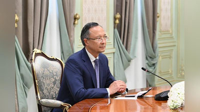Изрображение 'Президент Узбекистана принял Верховного комиссара ОБСЕ по делам нацменьшинств'