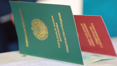 'Endilikda tug`ilganlik haqida "roddom"dan beriladigan QR-kodli ma`lumotnoma gerbli guvohnomaga teng hisoblanadi'ning rasmi