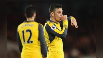 'Месут Ўзил фаолиятида биринчи марта ўзига хос натижа қайд этди 'ning rasmi