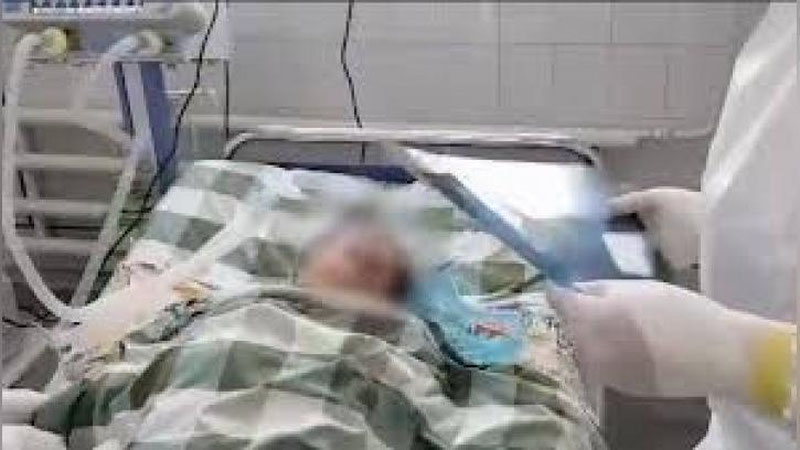 'O`z sog`ligiga e`tiborsizlik bilan qaragan bemorda koronivirus og`ir kechmoqda (Video)'ning rasmi