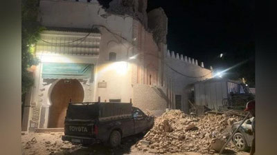 'Marokashda so`nggi 20 yil ichidagi eng kuchli zilzila sodir bo`ldi. 300 ga yaqin odam halok bo`ldi (video)'ning rasmi