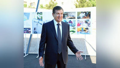 '​Президент Шавкат Мирзиёев Шайхонтоҳур туманида бунёд этиладиган кўнгилочар истироҳат боғи лойиҳаси билан танишди'ning rasmi