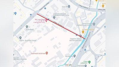 Изрображение 'Возле церкви на "Госпитальном" в Ташкенте закрыли дорогу на 10 дней'