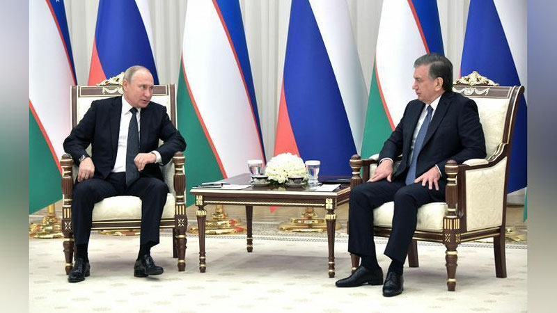 'Shavkat Mirziyoev Vladimir Putinga ta`ziya yo`lladi'ning rasmi