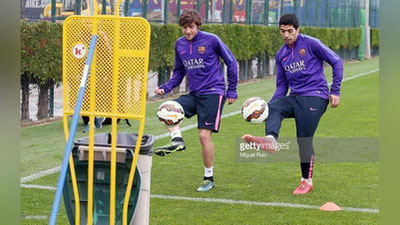 'Luis Suares va Serji Roberto Ispaniya Kubogini o`tkazib yuboradi'ning rasmi