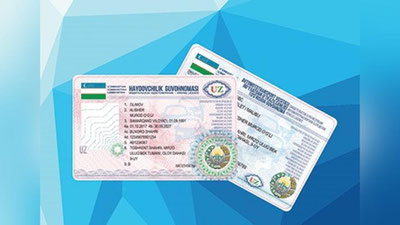 'Haydovchilik guvohnomasini soddalashtirilgan tartibda almashtirish 2020 yil 31 dekabrga qadar davom etadi'ning rasmi