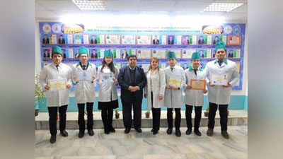 'Akademik lisey o`quvchilari xalqaro olimpiadada oltita medalni qo`lga kiritdi'ning rasmi