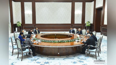 'Shavkat Mirziyoev Xitoy delegasiyasini qabul qildi'ning rasmi