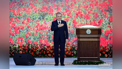 'Prezident Shavkat Mirziyoev O`zbekiston xalqini Navro`z bilan tabrikladi'ning rasmi